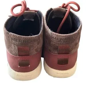 Merrell Men\'s Brown Freewheel J23589 Leather Ankle Chukka Boots Size 11.5 Merrell | Shoes | Merrell Mens Freewheel Bolt Brown Suede  main image 4